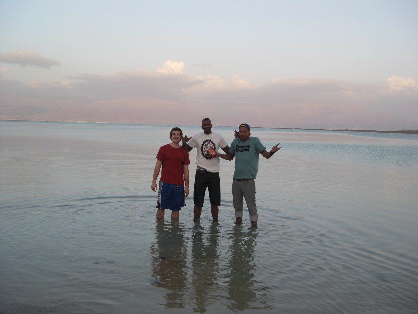 The boys, with a responsible amount of Coco Loso. 