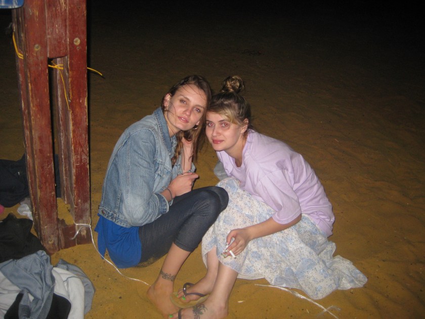 Seems like they weren't having quite as much fun as us. But they had their cigs to take the edge off.